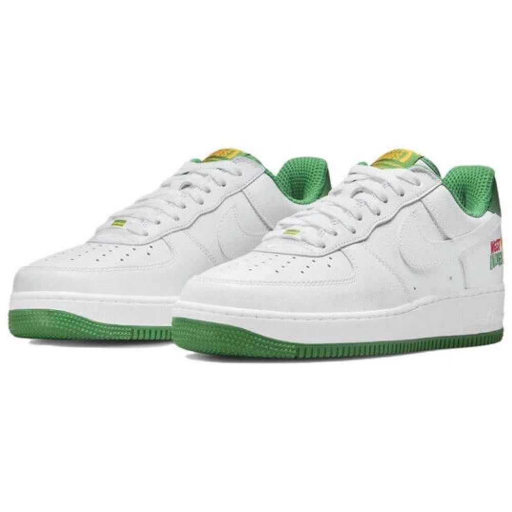Nike Air Force 1 Low Retro QS Shoes West Indies White DX1156-100 Men Sz 11 12
